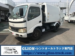 日野自動車 デュトロ プレス式パッカー・4.2立米・5MT・塵芥車 極東製プレス式パッカー車GBシリーズ　4.2