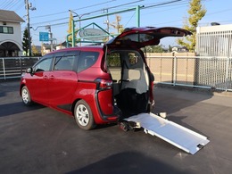 トヨタ シエンタ 1.5 G ウェルキャブ 車いす仕様車 タイプI 助手席側セカンドシート付 定期点検整備有　福祉装置整備
