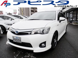 トヨタ カローラフィールダー 1.5 ハイブリッド G エアロツアラー W×B ナビ　TV　 リアカメラ　前後ドラレコ