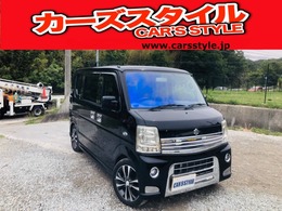 スズキ エブリイワゴン 660 PZターボ ローダウン社外マフラーナビBカメラETC
