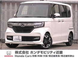 ホンダ N-BOX カスタム 660 G L ターボ ホンダセンシング タイヤ4本交換　ナビ　シートヒーター　ETC