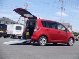トヨタ ラクティス 1.3 X ウェルキャブ 車いす仕様車 タイプII リヤ補助席