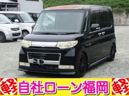 ダイハツ タント 660 カスタム RS ターボHDDナビ フルセグTV DVD電動スライド