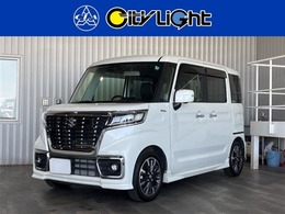 スズキ スペーシア 660 カスタム ハイブリッド XSターボ 1年保証付・ローン2.4パーセント・禁煙車・