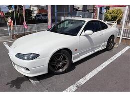 日産 シルビア 2.0 スペックR エアロ 白全塗装　6MT　ターボ　純正エアロ　専用R