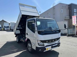 三菱ふそう キャンター 3.0 強化ダンプ 全低床 ディーゼルターボ フル液晶ディスプレイ