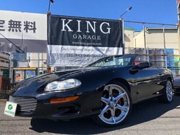 シボレー カマロコンバーチブル 後期最終モデル幌新品張り替ディーラー車 赤革シートカバーLEDヘッド外20インチAW