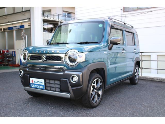 いつでもどこでも、24時間365日ネット受付可能です ハスラーJスタイルIIターボ☆4WD☆ナビ＆ETC付☆ルーフレール付☆