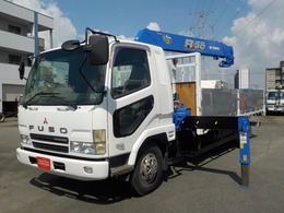 三菱ふそう ファイター 4t 5段クレーンラジコン　240馬力 角足差し違い　クレーン同年式　アルミブロ