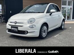 フィアット 500C ツインエア ドルチェヴィータ 禁煙車 ガラスルーフ 純正DA ETC ドラレコ