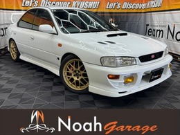 スバル インプレッサSTI 2.0 WRX バージョンVI 4WD フジツボマフラー　BBS純正オプションAWTEI