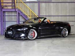 BMW M4カブリオレ コンペティション M xドライブ 4WD BBS20インチ・アクラポ・KW V4・3Dデザイン