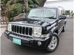 ジープ コマンダー リミテッド 4.7 4WD サンルーフ ベージュ革シート 記録簿