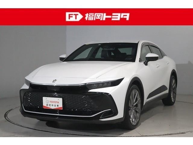 ワンオーナー車、ディスプレイオーディオ、パノラマモニター、ドライブレコーダー、ETC、シートヒーター、衝突被害軽減システムが付いた安心なクラウンクロスオーバーHEV！