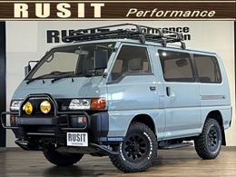 三菱 デリカスターワゴン 2.5　4WD ライトブルー全塗装済み　4WD