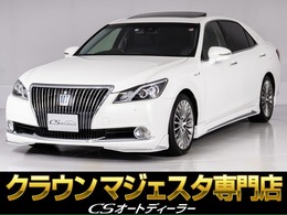 トヨタ クラウンマジェスタ 3.5 Fバージョン 禁煙車/サンルーフ/黒本革/BSM/衝突軽減