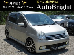 ダイハツ ミラアヴィ RSターボ 5MT カスタム車 Downサス マフラー MOMO TVナビ 整備 内外装仕上済