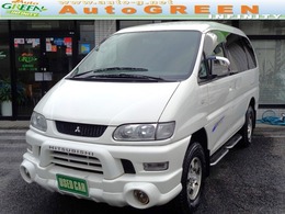 三菱 デリカスペースギア 3.0 シャモニー ハイルーフ 4WD 後期最終型　Tベル交換済　ATタイヤ　ETC