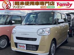 ダイハツ ムーヴキャンバス 660 ストライプス X 両側電動スライドドア 届出済未使用車 スマ