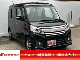 スズキ スペーシア 660 カスタム XS デュアルカメラブレーキサポート装着車 純正ナビフルセグBカメラ両側電動スライド