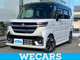 スズキ スペーシア 660 カスタム ハイブリッド XS 新品タイヤ/純正 9インチ メモリーナビ/セ