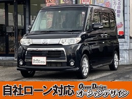 ダイハツ タント 660 カスタム X 検2年 Sキー CD AUX HID フォグ 片側Pスラ