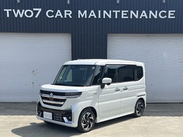 スズキ スペーシア 660 カスタム ハイブリッド XSターボ 4WD 全方位モニター付ナビ＆セーフティーSP