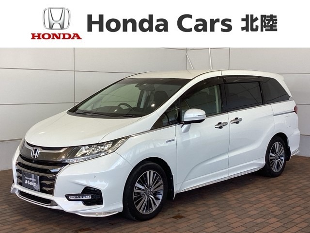 全国納車可 第三者機関証明書付 最長5年保証 ワンオーナー ナビVXM-187VFNi TV Rカメラ マルチビュ- CD録音装備のオデッセイハイブリッド アブソルートEXホンダセンシング入庫！
