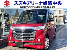 スズキ スペーシア 660 カスタム Z ユーティリティパッケージ デュアルカメラブレーキサポート装着車 タイヤ4本新品　ナビETCバックカメラ