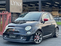 アバルト 500 1.4 マニュアル車 赤革 ETC 禁煙車 LEDヘッドラ