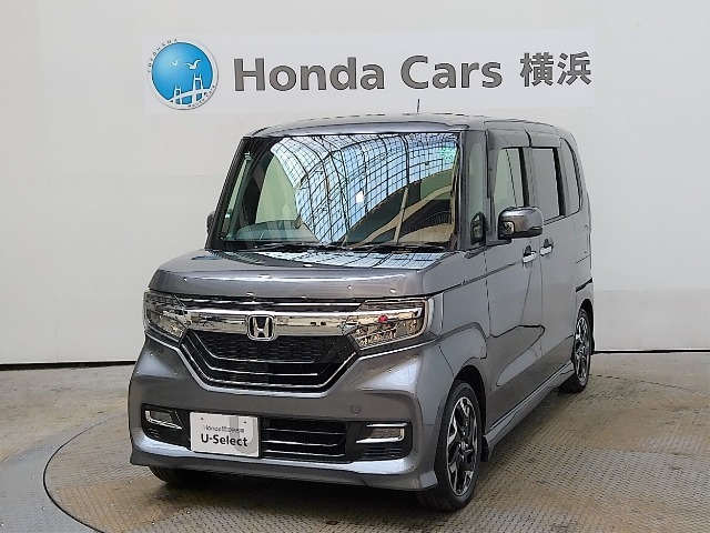 Honda　SENSING（先進の安全運転支援システム）搭載のN-BOXカスタムターボが入庫しました。お気軽にお問合せください！