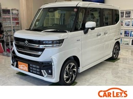 スズキ スペーシア 660 カスタム ハイブリッド XSターボ 純正SDナビ 全方位モニター シートヒーター