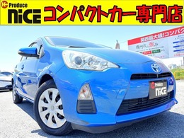 トヨタ アクア 1.5 S 7インチナビ・Bカメ・ワンセグ・ETC
