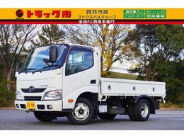 日野自動車 デュトロ 2t　平ボディ　フルジャストロー 荷台内寸309/160/38　荷台高86　荷台鉄板張