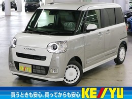 ダイハツ ムーヴキャンバス 660 ストライプス Gターボ パノラマモニター　新品ナビ