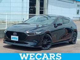 マツダ MAZDA3ファストバック 1.5 15S ブラックトーンエディション 新品タイヤ/エアロ/ディスプレイオーディオ