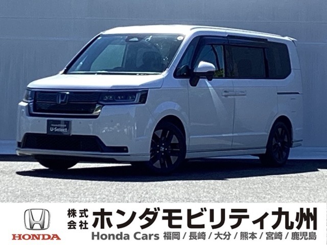 【ステップワゴン】のハイブリット車が入庫しました。豊富な在庫の中からお客様にピッタリの1台をお選びください。