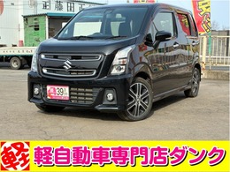 スズキ ワゴンR 660 スティングレー ハイブリッド T 4WD 2年保証　CVT　ターボ　ナビ スペアキー