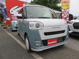 ダイハツ ムーヴキャンバス 660 ストライプス Gターボ 純正10型ナビ地デジパノラマモニタドラレコ