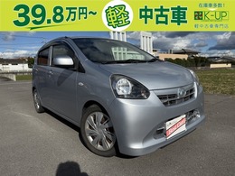 ダイハツ ミライース 660 X 保証付　修復歴無　アイドリングストップ