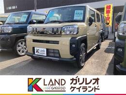 ダイハツ タフト G ダーククロムベンチャー 届出済未使用車 衝突軽減ブレーキ　アイドリングS　660cc
