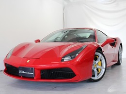フェラーリ 488GTB F1 DCT 右ハンドル ディーラー車 ボルドーレザー