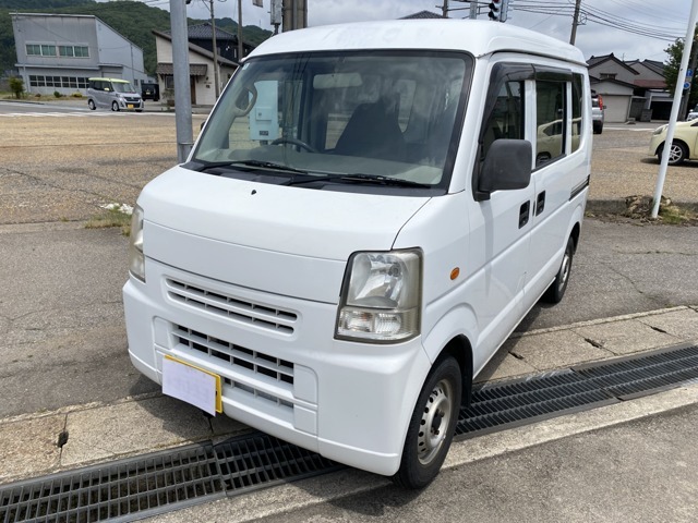 平成21年式エブリィPAハイルーフ5速マニュアル 4WDの車両です。現車確認し届出変更後の引き渡しです。