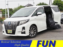 トヨタ アルファード ハイブリッド 2.5 SR サイドリフトアップシート装着車 E-Four 4WD JBLリヤエンタメ全周囲プリクラRクルーズ