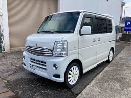 スズキ エブリイワゴン 660 PZターボスペシャル 4WD 両側パワースライドドア　ナビ