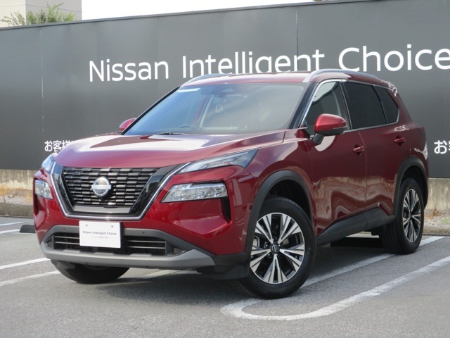 こだわりのアウトドア体験を余裕を盛って楽しめる第2世代e-POWER本格SUV！NissanConnectナビ・アラウンドビューモニター・エマブレ・SOSコール・プロパイロット搭載。日産エクストレイル　X　e-4ORCE