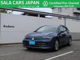 フォルクスワーゲン ゴルフヴァリアント TDI スタイル ディーゼルターボ 禁煙車　デモカー　IQライト TraveiAssist