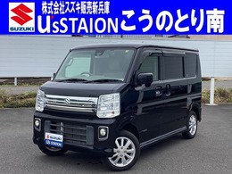 スズキ エブリイワゴン 660 PZターボ 社外ナビ　左側パワスラ　標準ルーフ