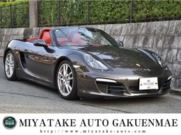 ポルシェ ボクスター S PDK アンスラサイトブラウン　レッド内装