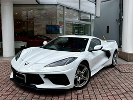 シボレー コルベット 2LT 正規D車　アークティックホワイト　赤レザ
